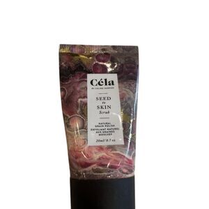 Cela Seed To Skin Scrub 30ml Travel Size Body Exfoliator